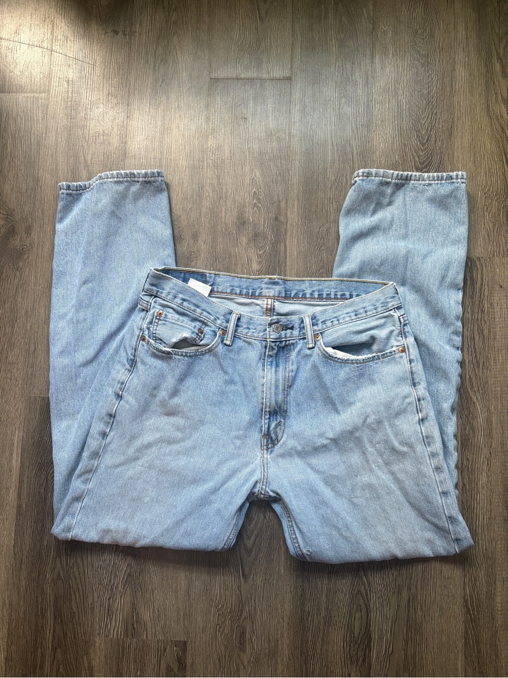 Levi’s 501 Blue Denim Jeans | Classic Straight Leg